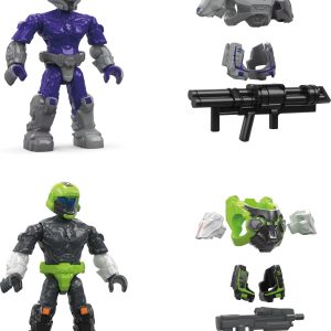 Vibrant action figures playset for kids promotes imaginative play and storytelling adventures.