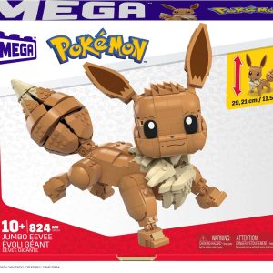 Build Eevee with 824 pieces in this fun, colorful building set for ages 10 and up.