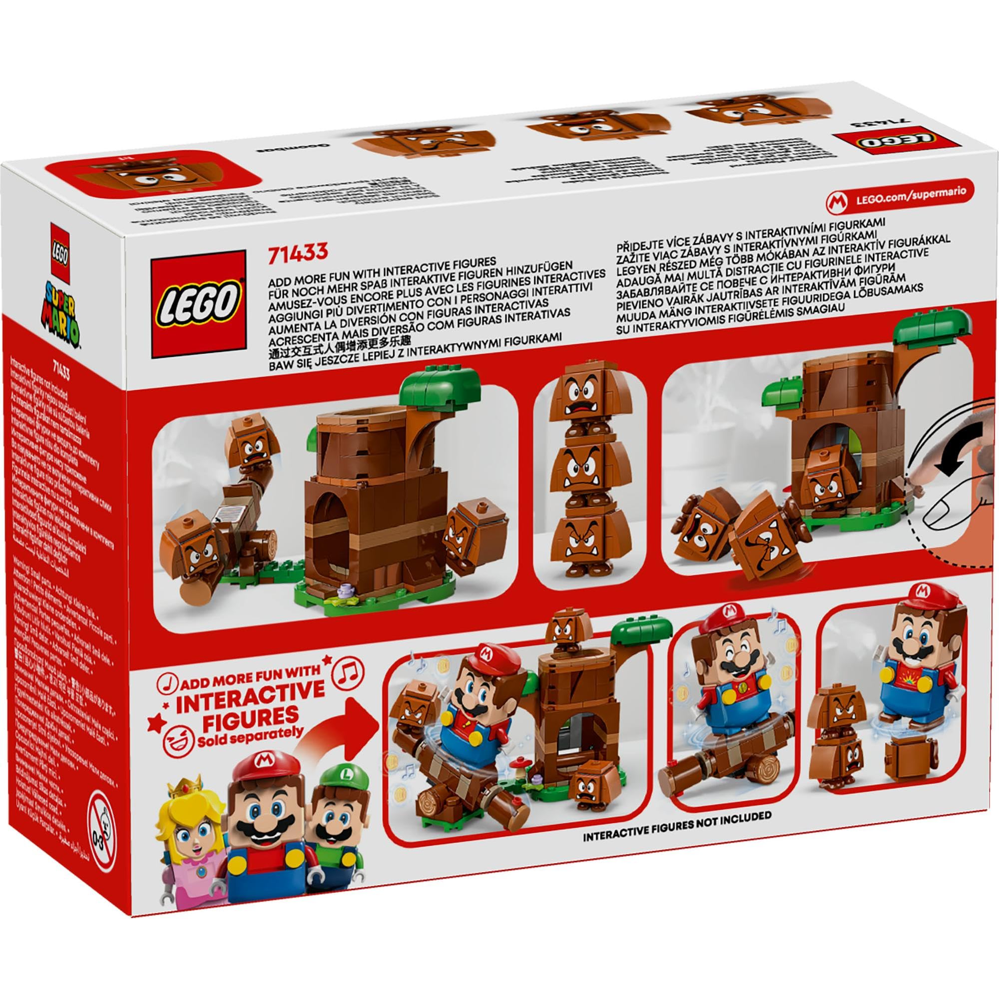 LEGO Mario Treehouse Set 71433: Bright packaging, interactive figures, imaginative play awaits!