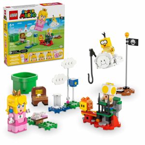 LEGO Super Mario Adventure Set featuring Princess Peach for imaginative play and colorful fun.