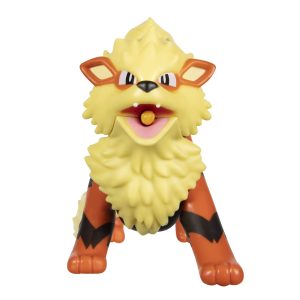 Vibrant Arcanine figure, playful collectible showcasing energy, adventure, and cheerful expression.