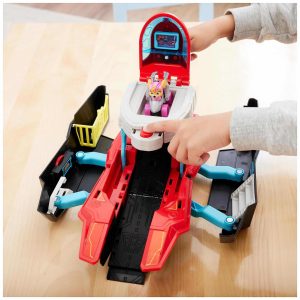 Vibrant futuristic space vehicle playset stimulates imagination and interactive adventures for kids.
