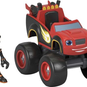 Vibrant Monster Truck Adventure Toy Set with Action Figure for imaginative play and storytelling.