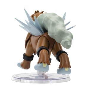 Dynamic mystical creature collectible figure with intricate details and vibrant color contrast.