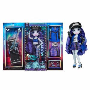Rainbow High Shadow Doll with colorful accessories and a musical theme, perfect for creative play.