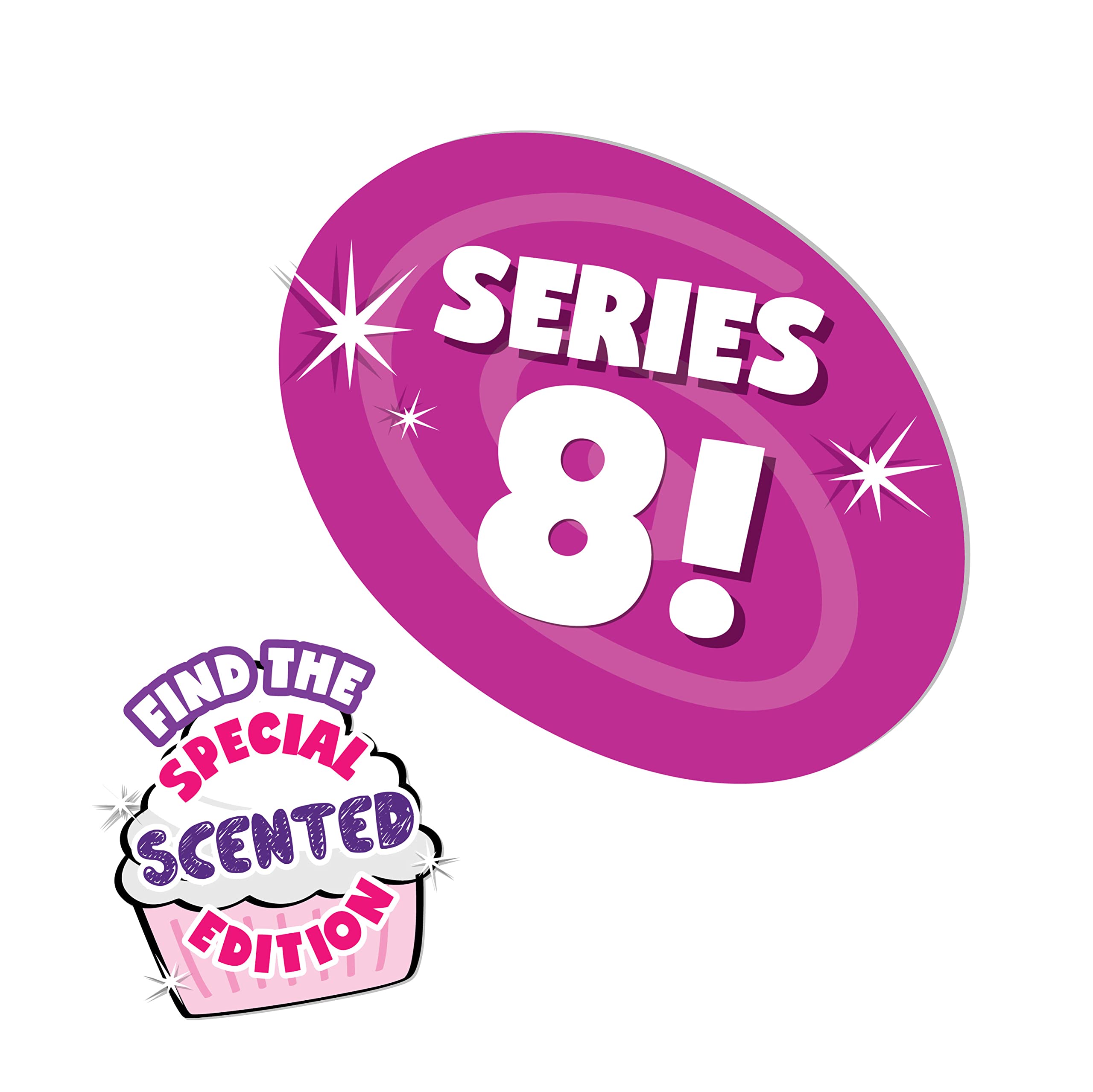 Discover Series 8 Cupcake Collectibles with special scented editions and playful designs!