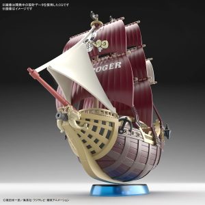 Vibrant ship model with red sails evokes maritime adventure and exploration, showcasing exquisite craftsmanship.