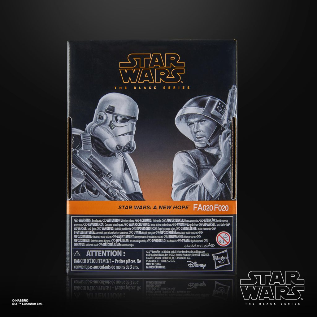 Star Wars collectible art featuring Stormtrooper and Rebel soldier from A New Hope.
