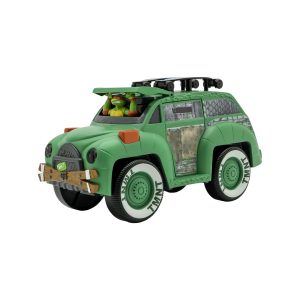 Vibrant Teenage Mutant Ninja Turtles Adventure SUV toy with colorful figures for creative play.