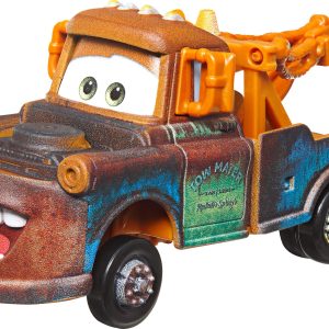 Cheerful tow truck character in vibrant colors, perfect for kids adventures and friendship stories.