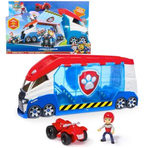 Adventure toy vehicle set with character and racing car for imaginative play and teamwork.
