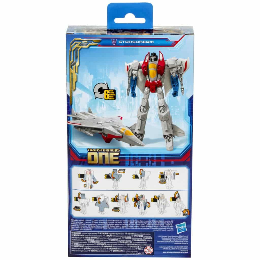Vibrant Transformers action figure with dynamic design for play and collector appeal.
