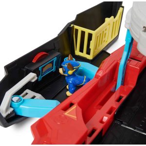 Colorful playset for imaginative adventures, featuring engaging characters and interactive mechanical elements.