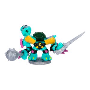 Playful Vibrant Turtle Warrior action figure with sword and mace, ready for adventure.