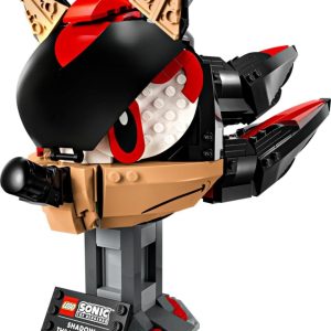 LEGO Shadow the Hedgehog Model - Version 1.0.0, expertly detailed collectible for fans and collectors.
