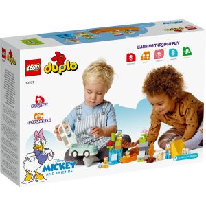 LEGO Duplo Disney Mickey Mouse playset encourages imaginative play and creativity for young children.