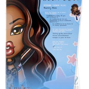 Stylish Sunny Bee Bratz doll with expressive features, trendy outfit, and adventure theme.