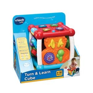 VTech Turn & Learn Cube - Activity Toy -150503 - Red