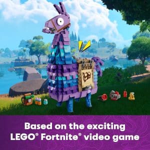 LEGO Fortnite Supply Llama Figure, Video Game Character Toy for 12+ Year Old Boys & Girls, Gaming Room Decoration and Desk Accessory, Model Building Set for Kids, Teens and Fans 77071