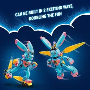 LEGO® DREAMZzz™ Izzie and Bunchu The Bunny 71453 Building Toy Set; Kids Aged 7+ Can Build a Bunny in 2 Ways
