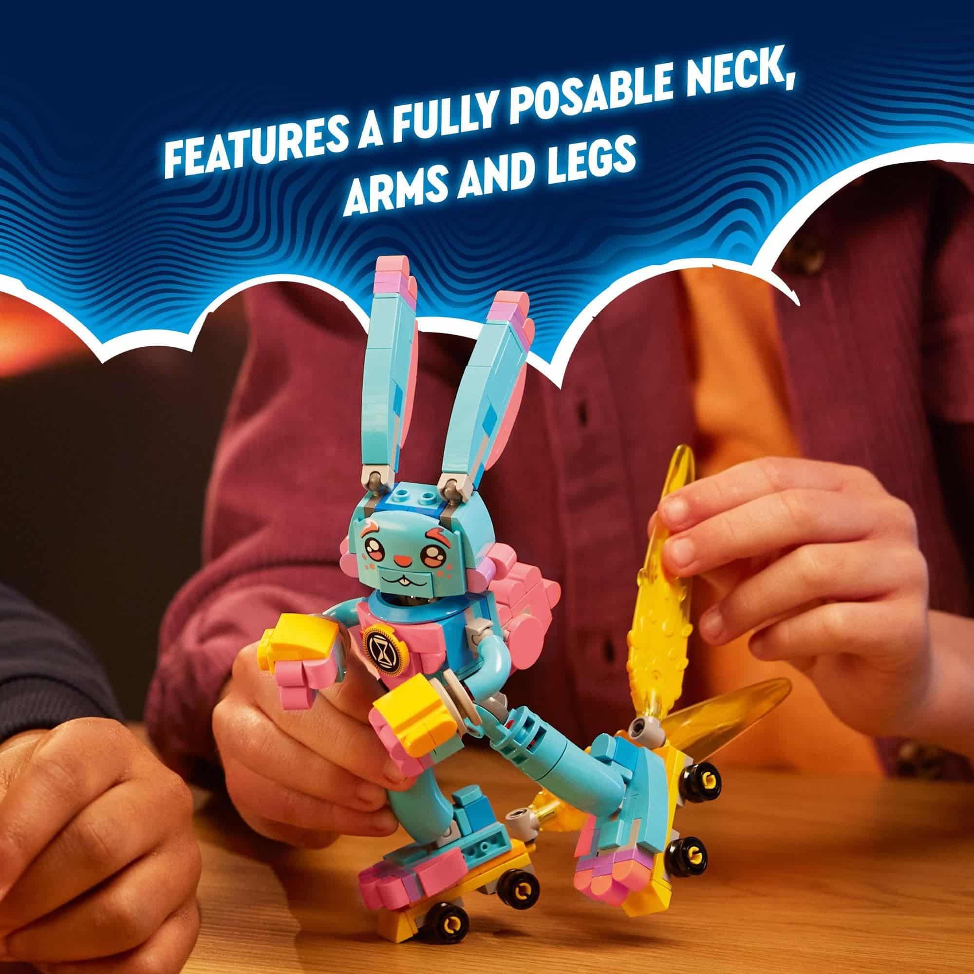 LEGO® DREAMZzz™ Izzie and Bunchu The Bunny 71453 Building Toy Set; Kids Aged 7+ Can Build a Bunny in 2 Ways - Image 3