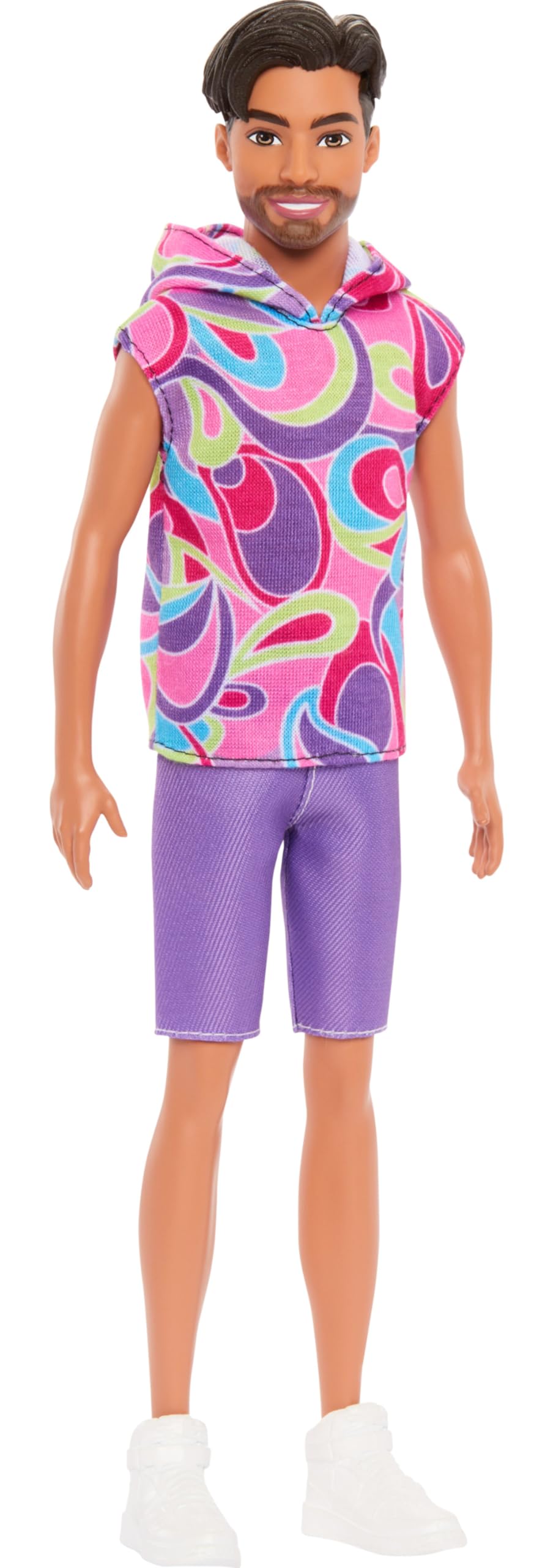 Short Rude Ken Barbie Fashionistas Ken Doll #227 with Look Inspired by The Totally ...