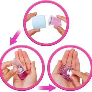 ​Barbie Party Unboxed Doll & Accessories, Glam Party Series with 10 Surprises Including Color-Change, Purple Sparkle Doll