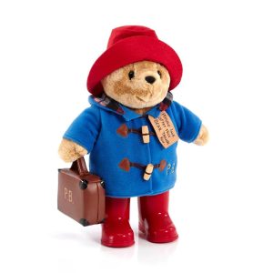 PADDINGTON BEAR Paddington with Boots Embroidered Coat & Suitcase Large