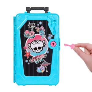 Monster High Skulltimate Secrets Lagoona Blue Doll and Accessory Set, Destination: Gore-geous Oasis with Case and Over 19 Accessories Including Clothing, JDR51