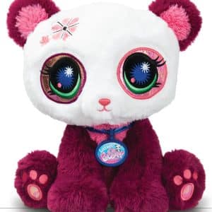 Littlest Pet Shop - Plush Panda 25 cm - Littlest Pet Shop LPS Panda Deluxe - Plush Toys with Big Eyes - Toy for Children from 3 Years