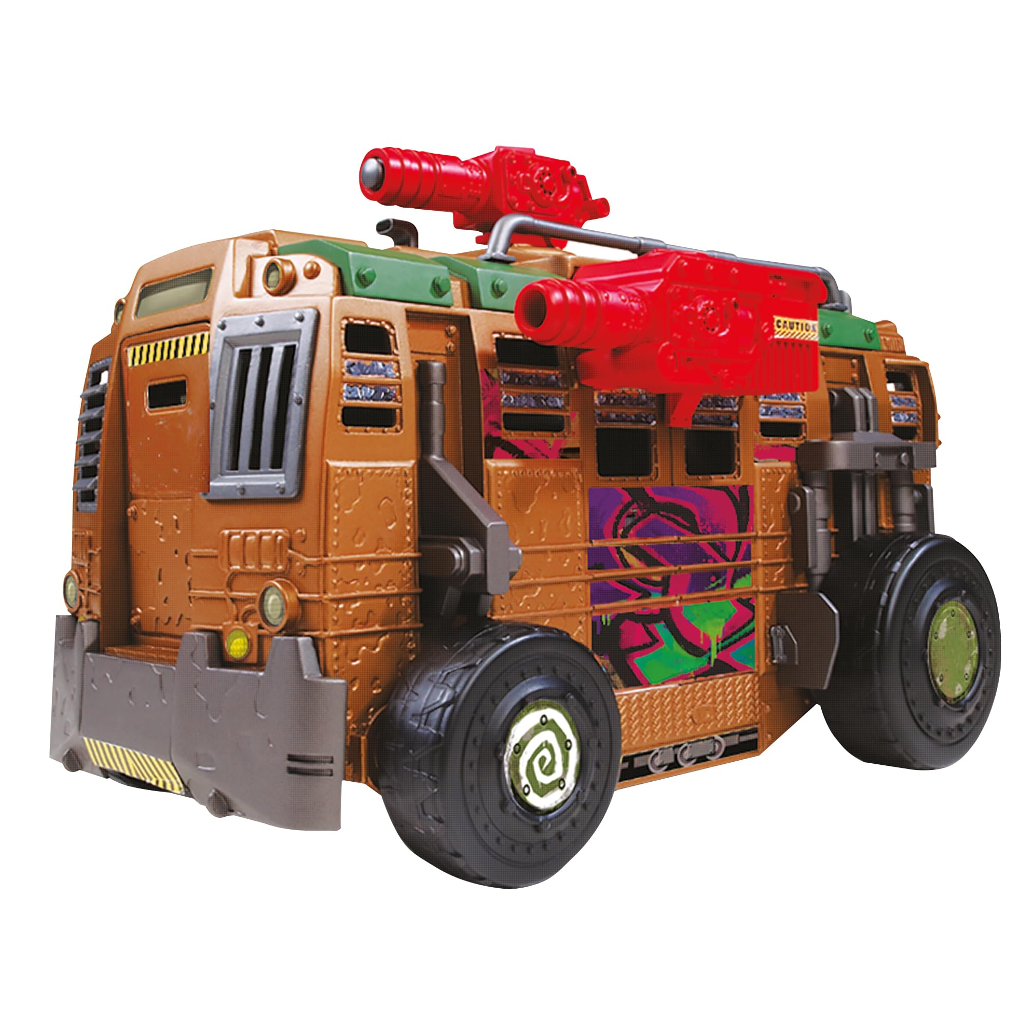 TMNT Shellraiser Battle Van Vehicle Playset - Image 2