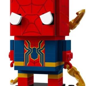 Lego BrickHeadz Iron Spider-Man 40670 – Marvel Super Hero Collectible Building Kit (91 Pieces)