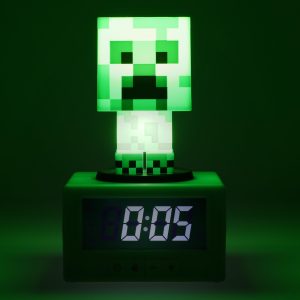 Minecraft Creeper Digital Alarm Clock Paladone