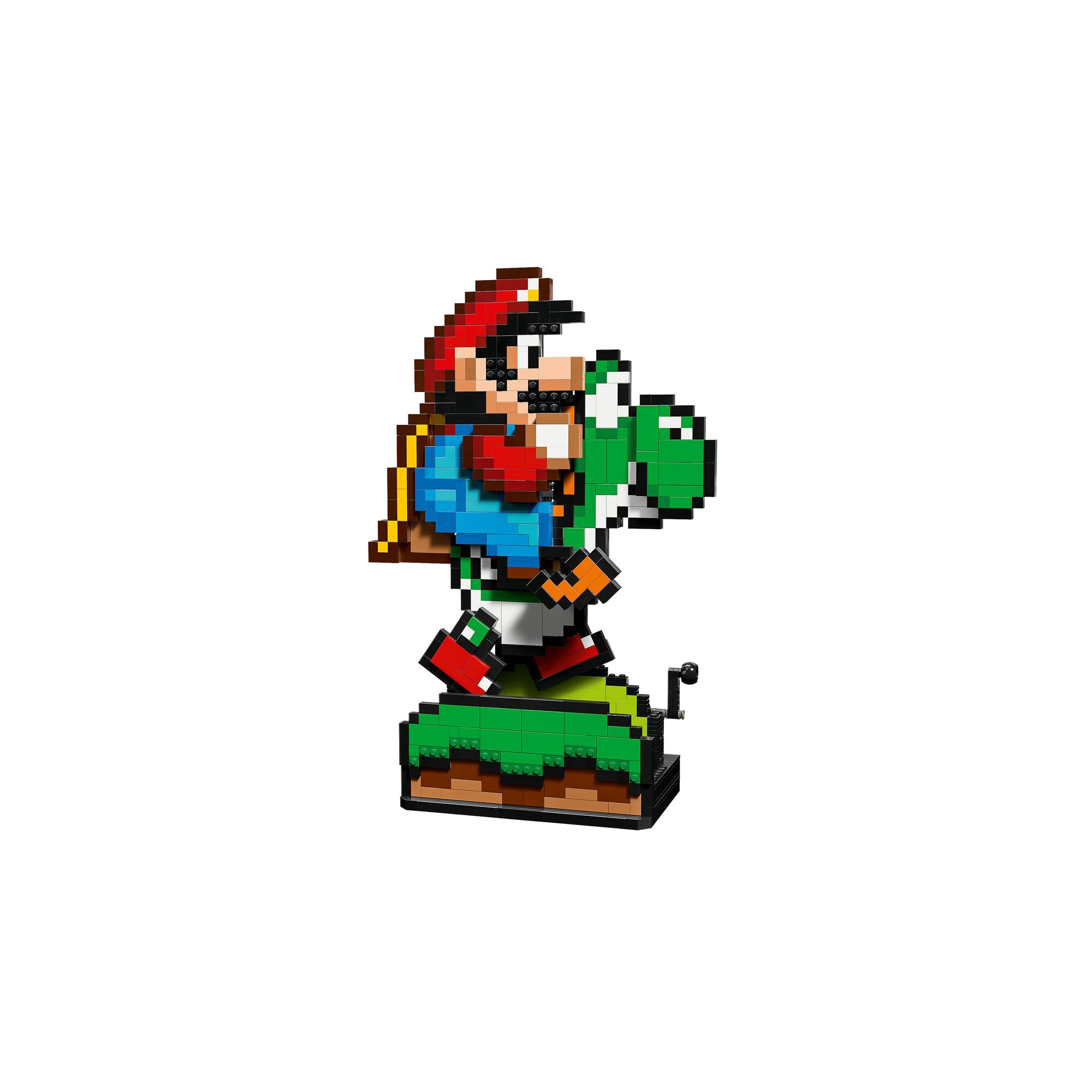 LEGO Super Mario Super Mario World: Mario & Yoshi 71438 Nintendo Collectible Set, Pixelated Figures, Toy for Adult Fans, Playful Display Model, Fun Room Decor - Image 9
