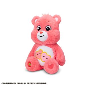 Care Bears - 14" Plush - Love-A-Lot Bear - Soft Huggable Material!, Pink