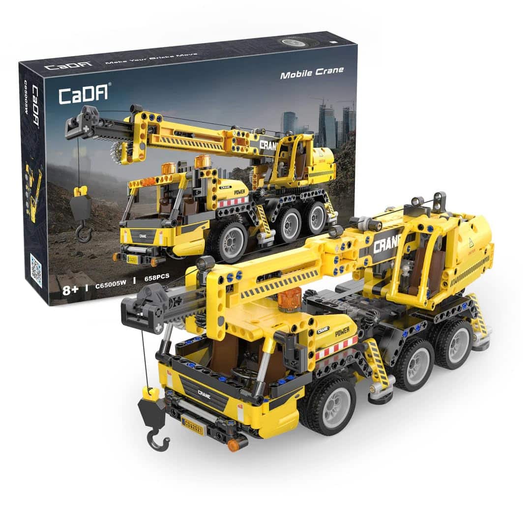 Cada Technic Crane with Movement, 658 Pieces, 658 Pieces - + 8 - (DEQUBE 927DE65005)