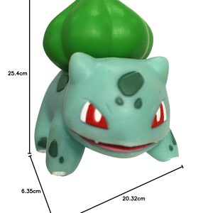 Pokémon Battle Action Figure Multi 8 Pack - Comes with 2" Bulbasaur, 2" Squirtle, 2" Charmander, 2" Pikachu, 2" Houndour, 2" Jigglypuff, 3" Haunter, & 3" Psyduck