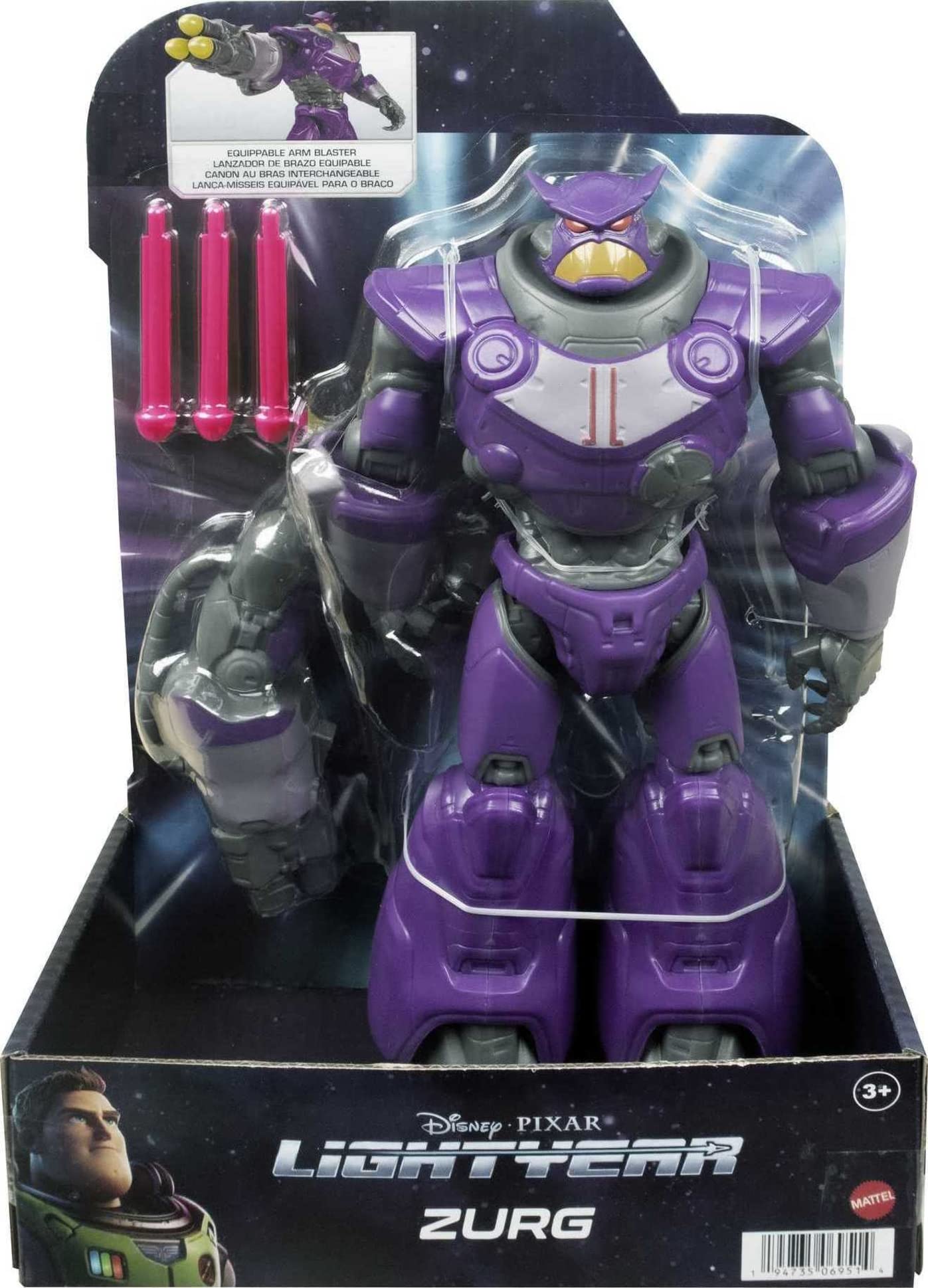 Disney Pixar Lightyear Emperor Zurg Collectible Figure - Image 6