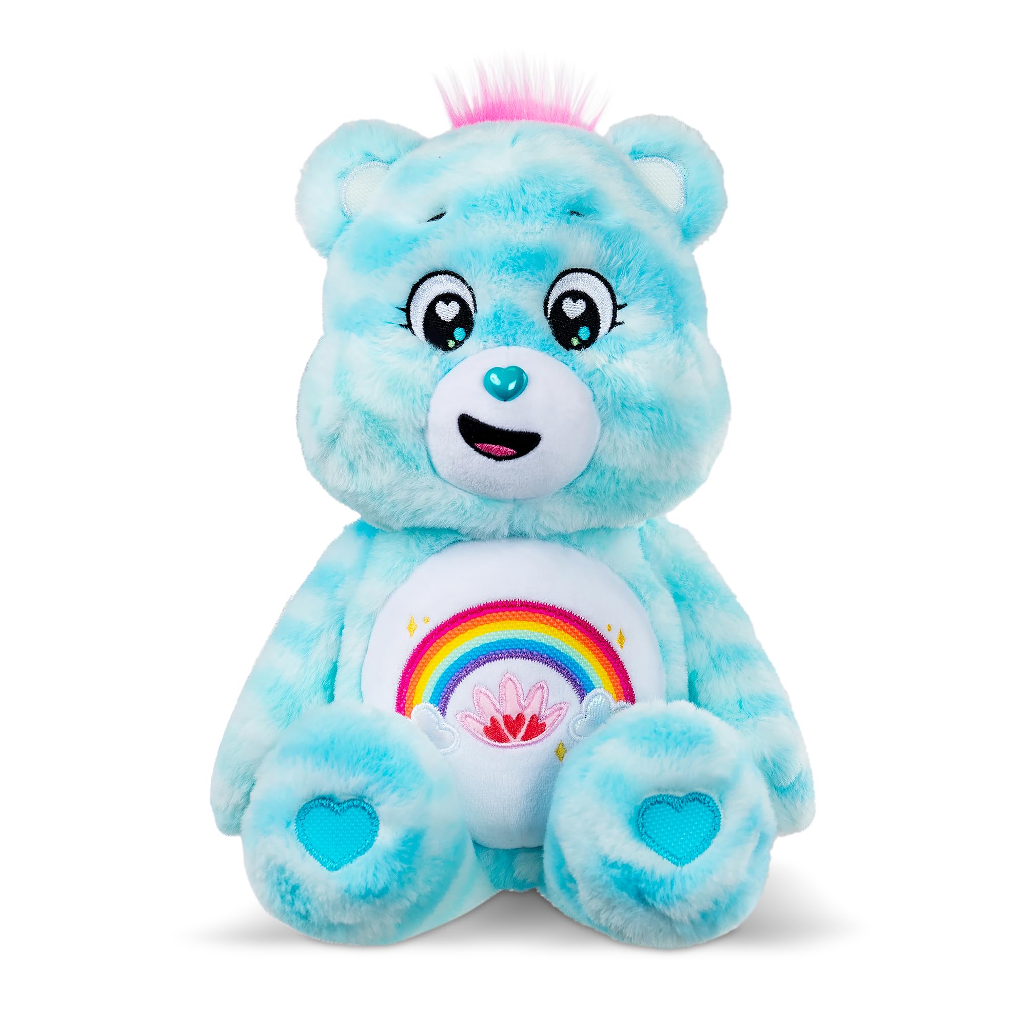 Care Bears - 14" Sweet Serenity Bear - Medium Size Plush, Sensory Toy, Emotional Support Plushie, Ages 4+ - Image 2