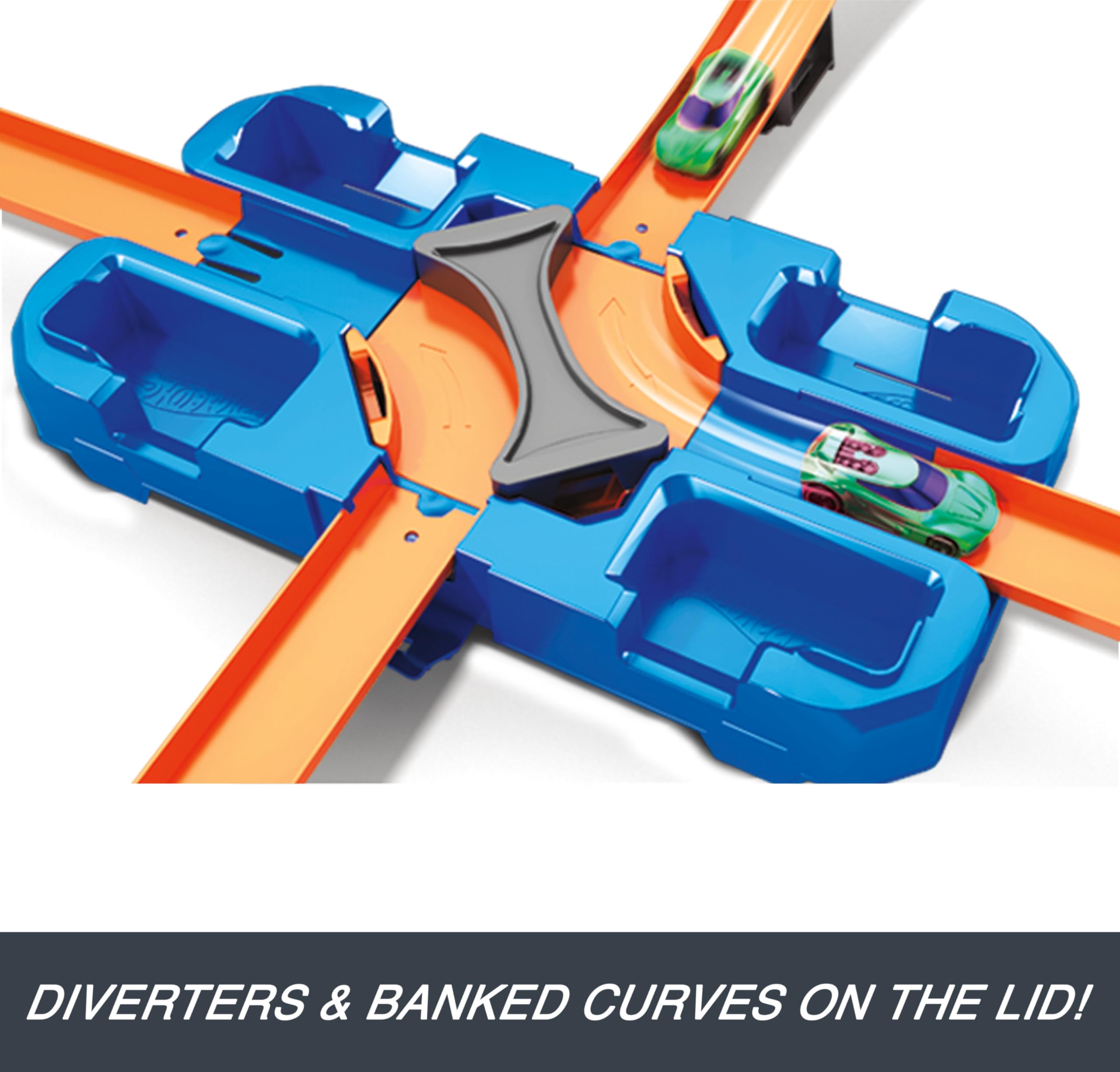 Hot Wheels Track Builder Stunt Box Gift Set - Image 3