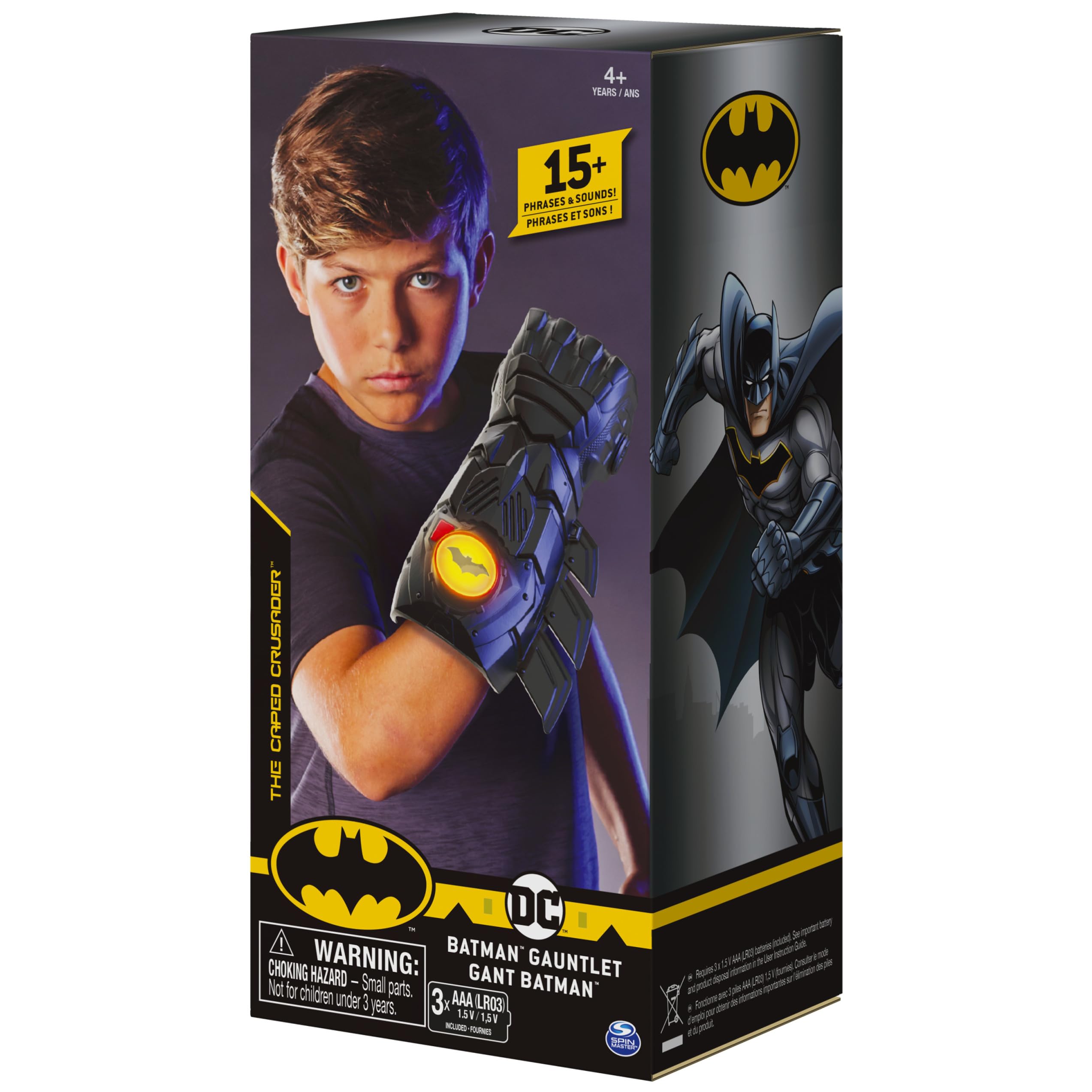 Batman, Interactive Gauntlet with Over 15 Phrases and Sounds, for Kids Aged 4 and Up - Image 8