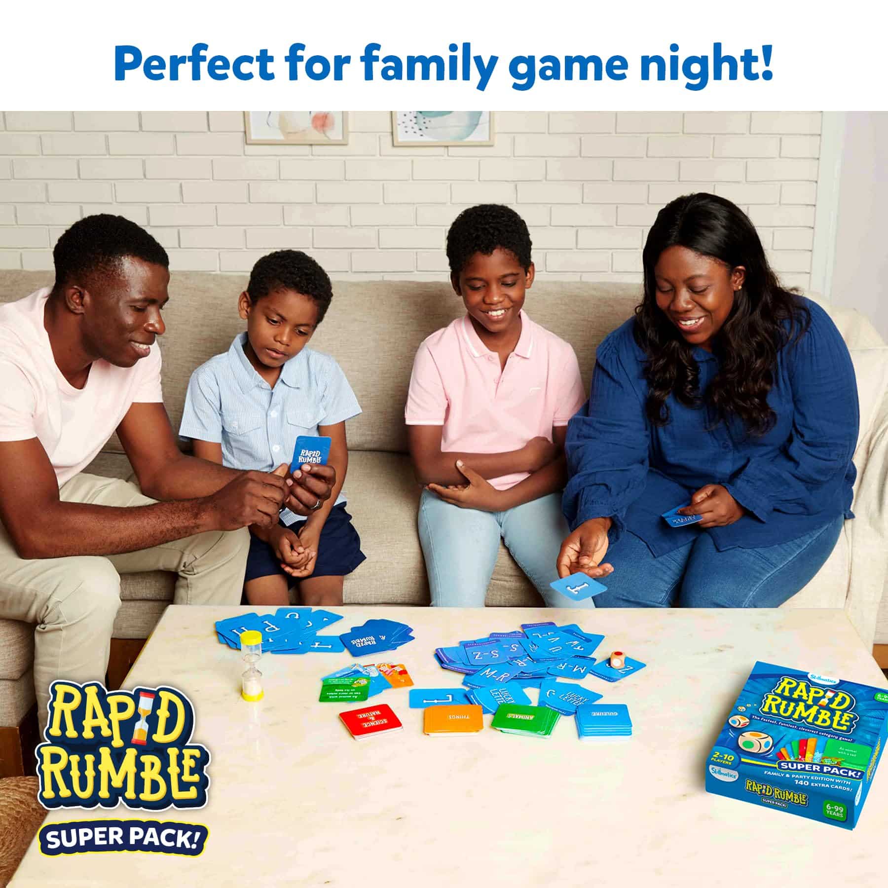 Skillmatics Board Game - Rapid Rumble Super Pack, Family & Party Edition with 140 Extra Cards, Educational Toys, Gifts for Kids, Teens & Adults - Image 8
