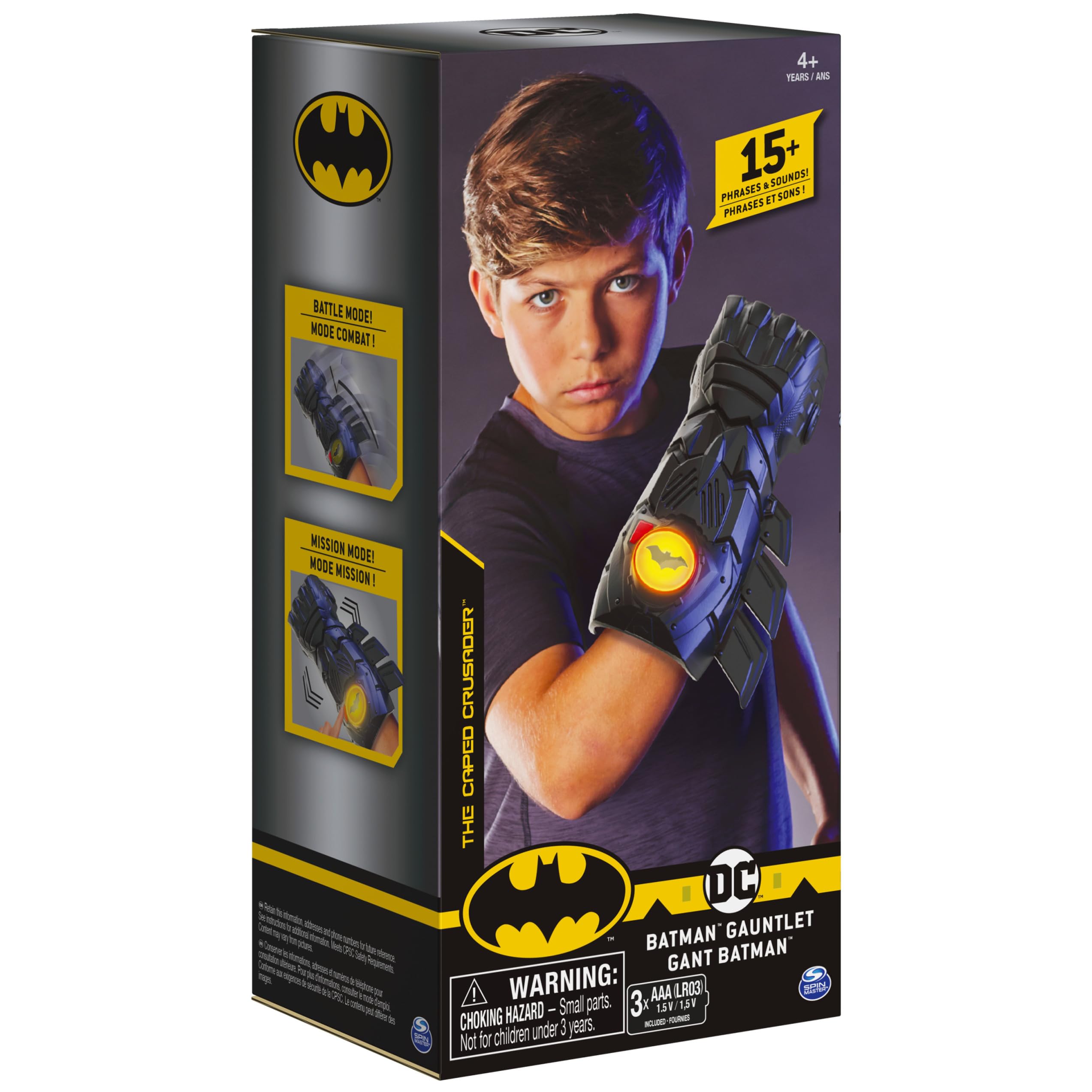 Batman, Interactive Gauntlet with Over 15 Phrases and Sounds, for Kids Aged 4 and Up - Image 3