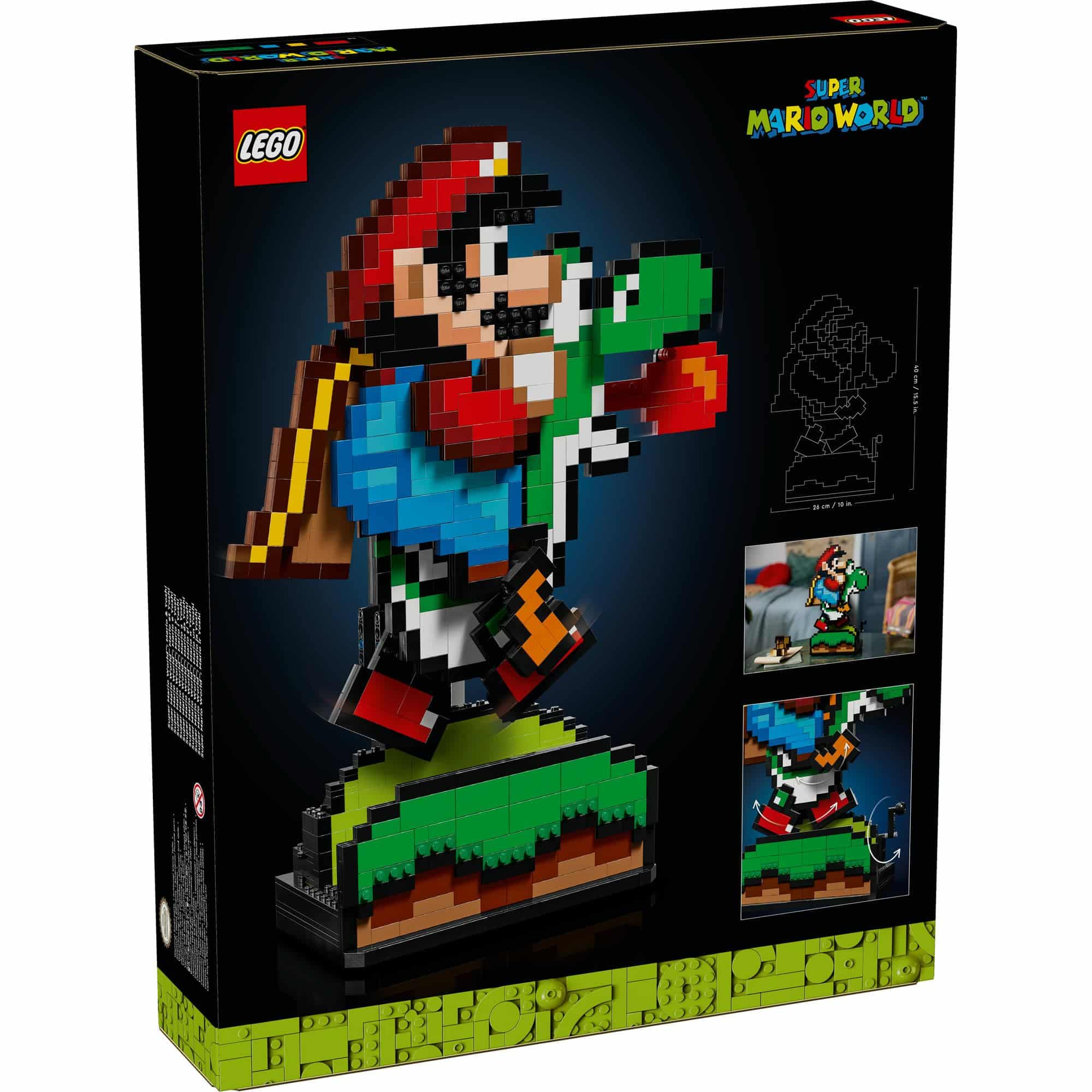 LEGO Super Mario Super Mario World: Mario & Yoshi 71438 Nintendo Collectible Set, Pixelated Figures, Toy for Adult Fans, Playful Display Model, Fun Room Decor - Image 11