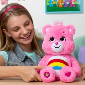 Care Bears Cheer Bear 14 Inch Stuffed Animal Plush