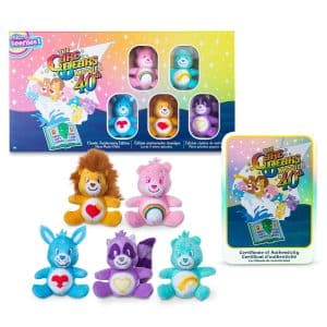 Micro Teenies Basic Fun Collectible Pack - Care Bears & Cousins Holiday Edition - Small Figures for Creative Play & Collecting