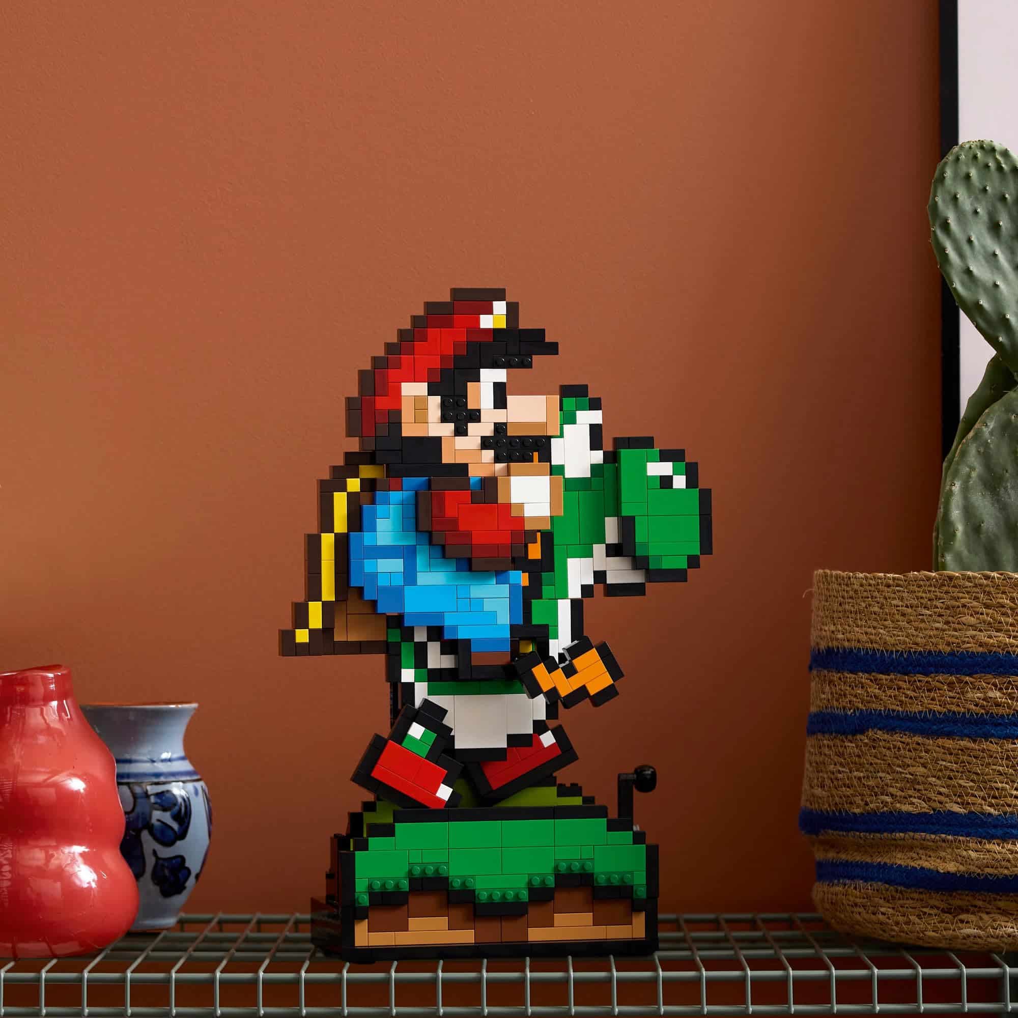 LEGO Super Mario Super Mario World: Mario & Yoshi 71438 Nintendo Collectible Set, Pixelated Figures, Toy for Adult Fans, Playful Display Model, Fun Room Decor - Image 7