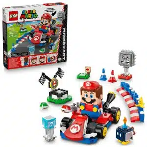 LEGO® Super Mario™: Mario Kart™ – Interactive LEGO® Mario™ & Standard Kart 72043 Toy for Pretend Play, Building Set for Kids, Toy for Boys, Girls and Any Gamers Aged 7 Years Old Plus