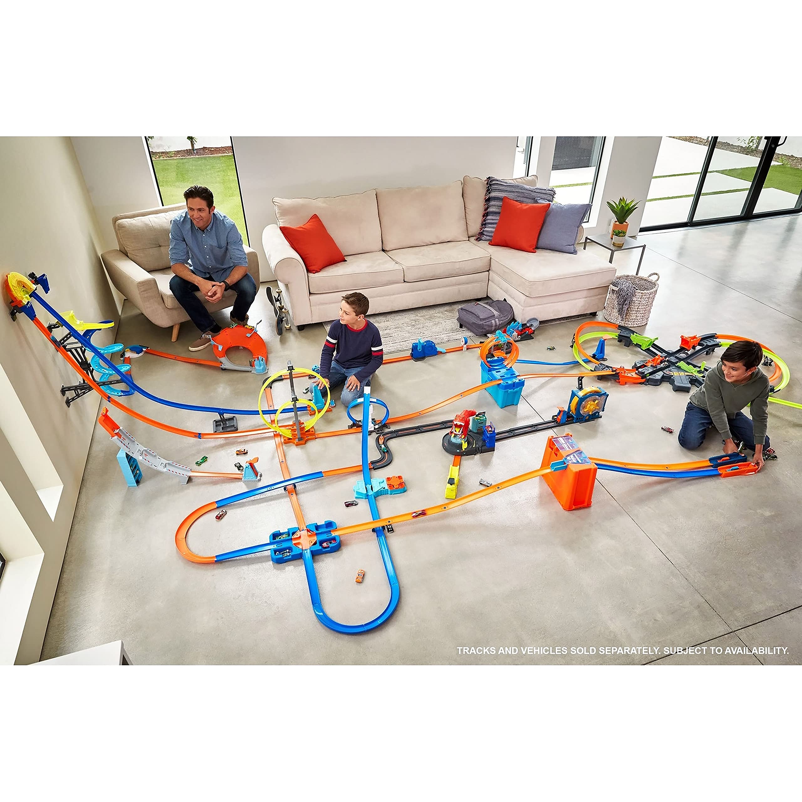 Hot Wheels Track Builder Stunt Box Gift Set - Image 9