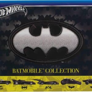 Hot Wheels 1:64 Scale Die-Cast Toy Cars Set of 5 Batman Vehicles for 85th Anniversary 5 Different Batmobile Replicas in an Anniversary Box JBG93